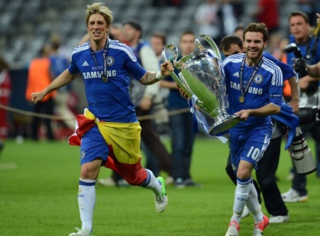 Torres và Mata được đưa vào danh sách dự Euro 2012
