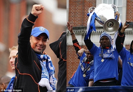 Chelsea được chào đón nồng nhiệt trong ngày trở về London - 9 Chelsea được chào đón nồng nhiệt trong ngày trở về London