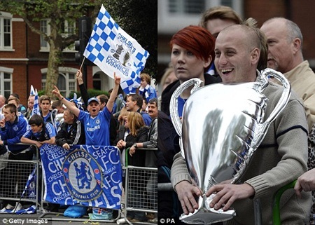 Chelsea được chào đón nồng nhiệt trong ngày trở về London - 14 Chelsea được chào đón nồng nhiệt trong ngày trở về London