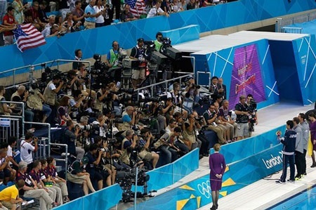 Olympic London 2012 và những con số kỷ lục - 1 Tạo dáng trước báo chí - “con mắt của thế giới”