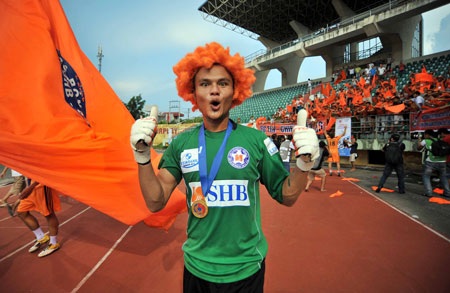 Sau 3 năm chờ đợi, SHB Đà Nẵng đã chinh phục thành công ngôi Vua V-League