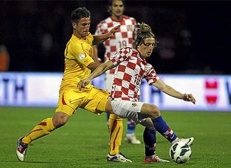 Những điểm nhấn tại vòng loại World Cup 2014 đêm qua - 4 Luka Modric tỏa sáng trong chiến thắng của Croatia trước Macedonia