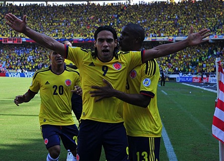 Những điểm nhấn tại vòng loại World Cup 2014 đêm qua - 6 Falcao tỏa sáng giúp Colombia thắng Uruguay 4-0 tại khu vực Nam Mỹ