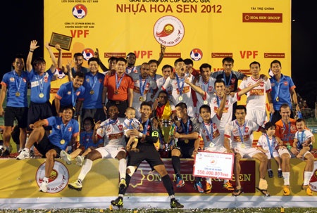 Sài Gòn XT giành chức vô địch cúp quốc gia đầy xứng đáng