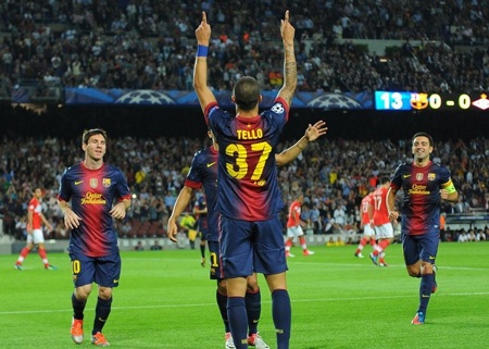 Nhìn lại 90 phút nghẹt thở ở cuộc chiến Barcelona-Spartak Moscow - 4 Tài năng trẻ gốc La Masia chính là cầu thủ chơi ấn tượng nhất ở Nou Camp