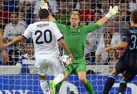 C. Ronaldo tỏa sáng, Real Madrid thắng nghẹt thở Man City - 1 Real Madrid đã bỏ lỡ khá nhiều cơ hội ở hiệp 1