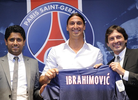 Tổng kết chuyển nhượng ở Serie A mùa hè 2012 - 1 Ibrahimovic chính là ngôi sao đáng chú ý nhất rời Serie A