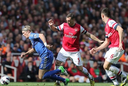 Chelsea đã chơi một trận đấu ấn tượng trên sân Emirates