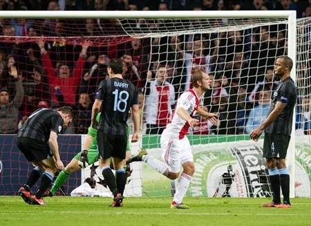 Man City thảm bại dưới tay Ajax tại Amsterdam Arena - 1 Ajax giành chiến thắng tưng bừng trên sân nhà Amsterdam Arena