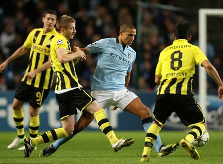 Dortmund - Real Madrid: Quyết chiến vì ngôi đầu - 3 Dortmund đã gây nhiều khó khăn cho Man City ở lượt đấu trước