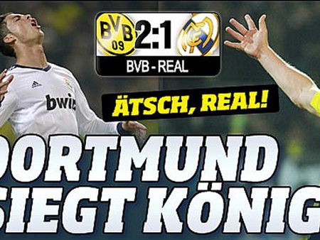 Thắng lợi của Dortmund xuất hiện dày đặc trên trang nhất các báo Đức