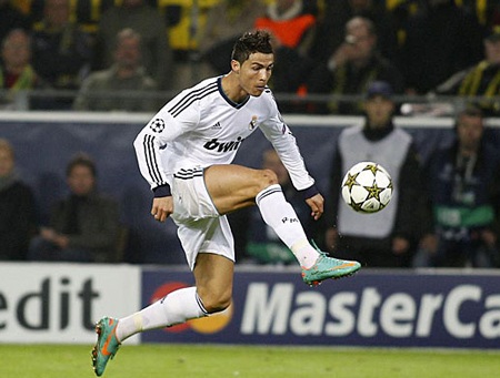 Những dấu ấn trong ngày Real Madrid bại trận trên đất Đức - 5 C. Ronaldo ghi bàn gỡ hòa cho Real Madrid