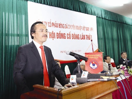 Chủ tịch VPF Võ Quốc Thắng: “Sẽ không có đội nào bỏ giải” - 1 Ông Võ Quốc Thắng chưa nhận công văn xin rút khỏi giải của CLB nào