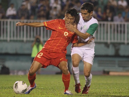 ĐT Việt Nam đối diện với nhiều khó khăn trước Turkmenistan - Ảnh: Sơn Dũng