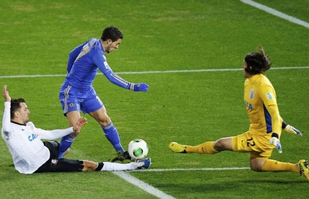 Những khoảnh khắc Corinthians đánh gục Chelsea tại Yokohama - 10 Nỗ lực của Hazard không đủ giúp Chelsea tránh được thất bại