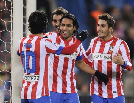 Barcelona - Atletico: Hạ màn sớm cuộc đua vô địch? - 3 Mọi hy vọng của Atletico dồn hết lên vai Falcao