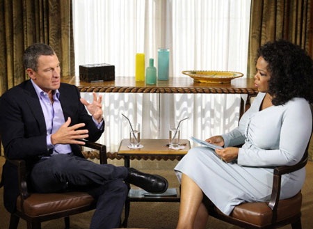 Lance Armstrong chính thức thú nhận sử dụng doping - 1 Armstrong đã thú nhận với Oprah Winfrey hành vi gian dối của mình