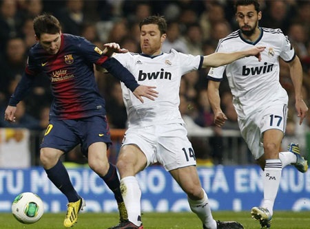 Nhìn lại 90 phút hấp dẫn ở đại chiến Real Madrid-Barcelona - 2 Messi cũng bị các hậu vệ Real Madrid theo khá sát