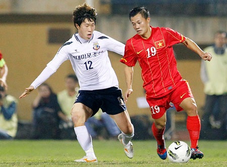 Thành Lương vẫn giữ được phong độ tốt - Ảnh: Gia Hưng