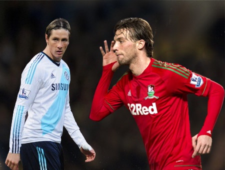 Michu khiến Torres trở nên lu mờ