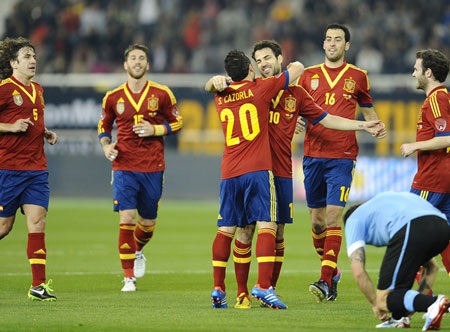 Tây Ban Nha hạ Uruguay nhờ “cảm hứng Barcelona” - 2 TBN đang thể hiện một phong độ cực kỳ ấn tượng