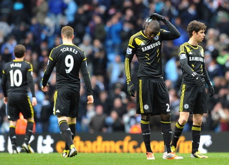 Chelsea đang trải qua quãng thời gian đầy khó khăn