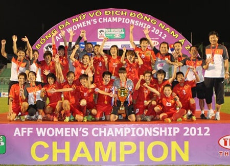 Bóng đá nữ Việt Nam hướng đến tấm vé dự World Cup 2015 - 1 Tuyển nữ Việt Nam trước cơ hội giành vé dự World Cup 2015