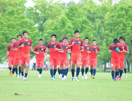 Giấc mơ săn “Vàng” SEA Games 2013 của U23 Việt Nam - 1 U23 Việt Nam đã sẵn sàng cho cuộc chinh phục SEA Games 27