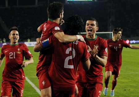 Bồ Đào Nha giành chiến thắng quý giá trên sân Azerbaijan