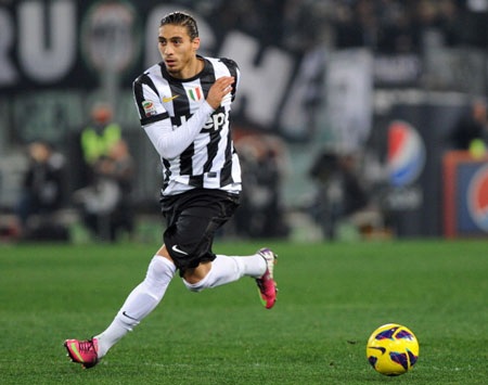 Hậu vệ Martin Caceres