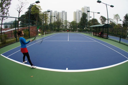 Giải Tennis Ecopark mở rộng lần thứ nhất - 2 Sân Tennis tại khu biệt thự Vườn Tùng