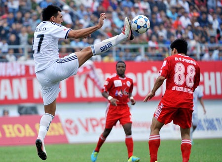 Vòng 6 V-League 2013: Chờ màn ra mắt của HLV Lê Thụy Hải - 1 Hải Phòng và Đà Nẵng sẽ có những trận đấu đầy khó khăn - Ảnh: Gia Hưng