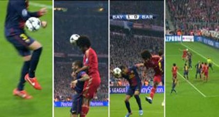 Bayern Munich bị từ chối 3 quả penalty, ghi 3 bàn không hợp lệ? - 1 Trọng tài Kassai đã xử lý nhiều tình huống sai lầm ở Allianz Arena