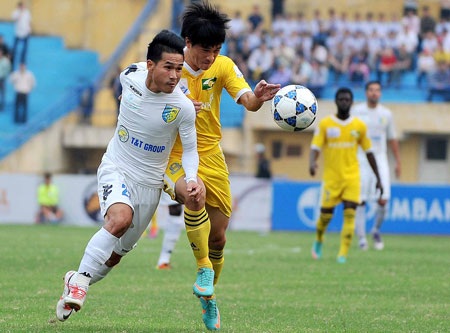 SL Nghệ An và Hà Nội T&T sẽ có những trận đấu khó khăn - Ảnh: Gia Hưng