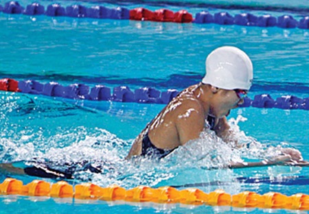 “Kình ngư” Ánh Viên phá kỷ lục SEA Games - 1 Ánh Viên đang tiếp tục thể hiện phong độ thi đấu xuất sắc