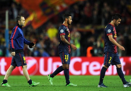 Báo chí quốc tế sốc trước thất bại kinh hoàng của Barcelona - 3 Barcelona chia tay Champions League trong sự tủi hổ