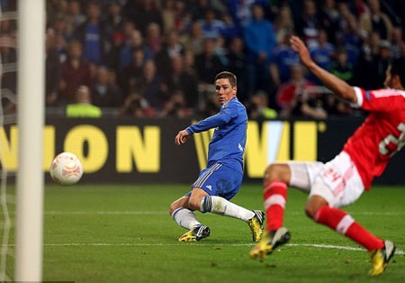Torres và Ivanovic lập công, Chelsea lên ngôi vô địch Europa League - 2 Torres mở tỷ số trận đấu cho Chelsea