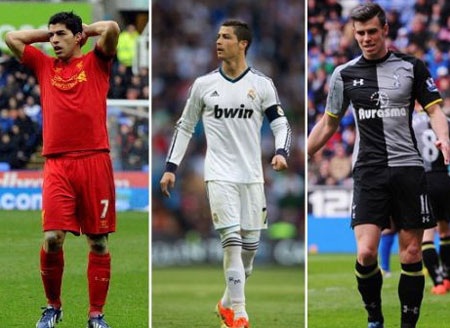 Real Madrid và hàng công “siêu khủng” Ronaldo-Suarez-Bale? - 1 Bộ ba tấn công trong mơ Suarez-Ronaldo-Bale của Real Madrid