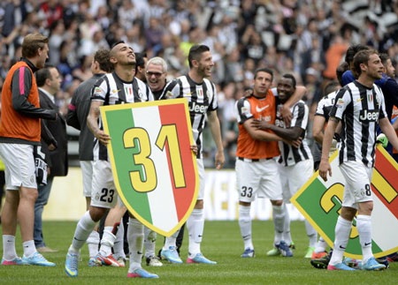 Juventus vô địch Serie A lần thứ 31 trong lịch sử