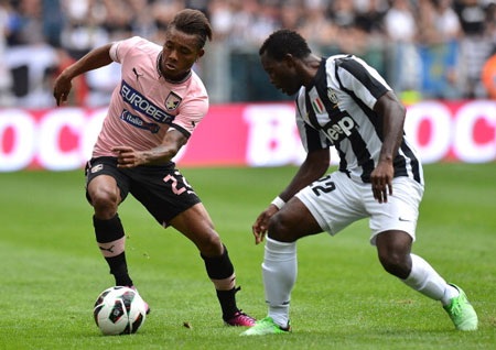 Palermo đã chơi đầy cố gắng để ngăn cả Juventus lên ngôi vô địch sớm