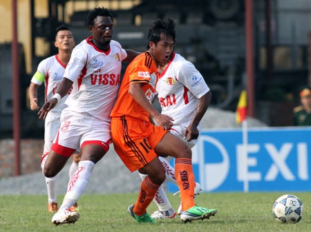 Ninh Bình giành thắng lợi quan trọng trên sân nhà - Ảnh: Gia Hưng