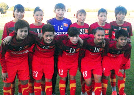 Tuyển nữ Việt Nam tự tin vượt qua vòng loại Asian Cup 2015