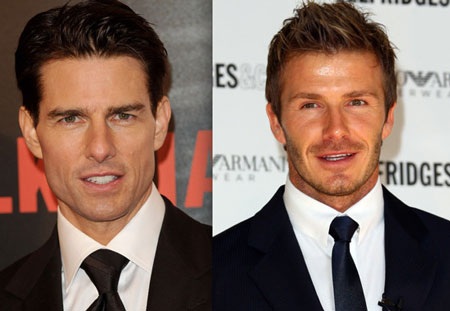 Beckham làm gì sau khi giải nghệ? - 1 Tom Cruise hứa sẽ là “người đỡ đầu” cho Beckham cho những dự án phim hành động sắp tới