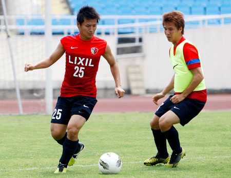 U23 Việt Nam quyết giành chiến thắng trước Kashima Antlers - 2 Đại diện Nhật Bản là đội bóng có đẳng cấp - Ảnh: Gia Hưng