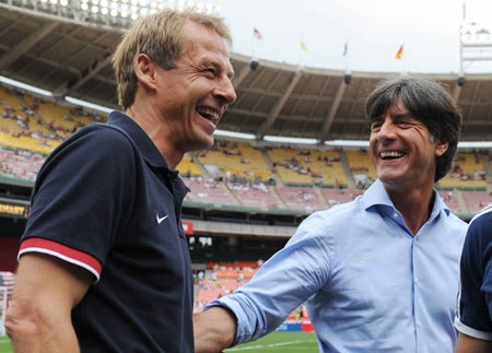 Mỹ đánh bại Đức trong “cơn mưa bàn thắng” - 1 Klinsmann có dịp tái ngộ đồng nghiệp cũ Joachim Loew