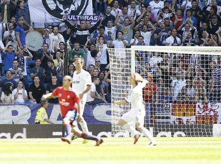 Real Madrid đánh bại Osasuna trong ngày chia tay Mourinho - 2 Real Madrid sử dụng nhiều cầu thủ dự bị ở trận đấu cuối cùng mùa giải