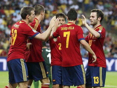 Torres-Villa rực sáng, Tây Ban Nha “hủy diệt” Tahiti 10-0 - 1 Tây Ban Nha giành chiến thắng đậm nhất trong lịch sử Confederations Cup