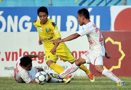 Vòng 13 V-League: Vòng đấu không yên ả của các đội chủ nhà? - 1 Hà Nội T&T và Ninh Bình sẽ có những trận đấu không dễ dàng - Ảnh: Gia Hưng