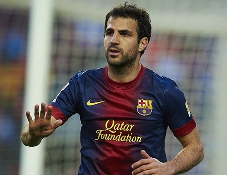 Cesc Fabregas thổ lộ ước muốn được gia nhập MU - 1 Fabregas muốn được khoác áo cho MU