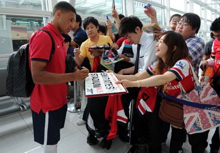 Nhật Bản là điểm đến cuối cùng trong chuyến du đấu châu Á của Arsenal